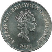 5 Pounds - Elizabeth II 70th Birthday obverse image