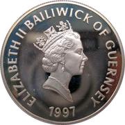 5 Pounds - Elizabeth II Golden Wedding - Silver obverse image