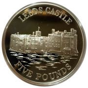 5 Pounds - Elizabeth II Leeds Castle, United Kingdom, 1997 reverse image