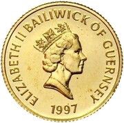 5 Pounds - Elizabeth II Golden Wedding - Gold obverse image