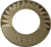 5 Pounds - Elizabeth II Millennium 2000 "The Collar", United Kingdom, 1999 reverse image