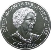 5 Pounds - Elizabeth II The Queen Mother, United Kingdom, 1999 reverse image