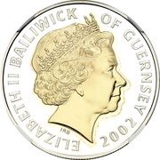 5 Pounds - Elizabeth II Golden Jubilee - Silver obverse image
