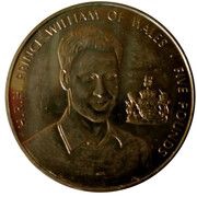 5 Pounds - Elizabeth II Prince William's 21st Birthday, United Kingdom, 2003 reverse image