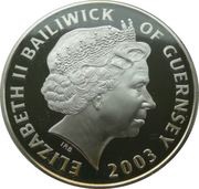 5 Pounds - Elizabeth II Prince William's 21st Birthday - Silver obverse image