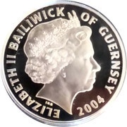 5 Pounds - Elizabeth II 60th anniversary of D-Day - Silver obverse image