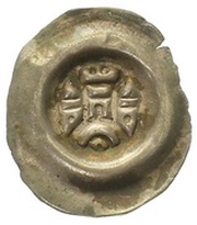 Denier Bracteate - Ottokar II small obverse image