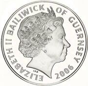 5 Pounds - Elizabeth II Admiral Horatio Lord Nelson; Silver Proof obverse image