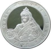 5 Pounds - Elizabeth II Queen Victoria, United Kingdom, 2006 reverse image