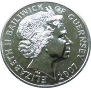 5 Pounds - Elizabeth II Diamond Wedding-Floral Bouquet obverse image