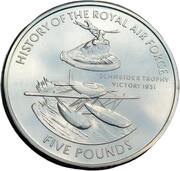 5 Pounds - Elizabeth II Schneiders Trophy Victory, United Kingdom, 2008 reverse image