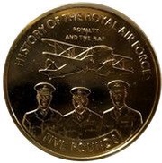 5 Pounds - Elizabeth II Royalty and the RAF, United Kingdom, 2008 reverse image
