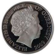 5 Pounds - Elizabeth II HMS Beagle; Silver Proof obverse image