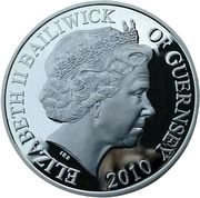 5 Pounds - Elizabeth II Battle of Britain - Supermarine Spitfire; Silver Proof obverse image