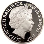 5 Pounds - Elizabeth II Royal Wedding, Silver Proof obverse image
