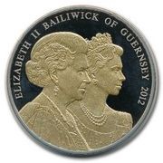 5 Pounds - Elizabeth II Diamond Jubilee; Silver Proof obverse image