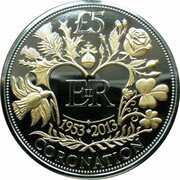 5 Pounds - Elizabeth II Diamond Jubilee, United Kingdom, 2013 reverse image