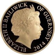 5 Pounds - Elizabeth II Great War; Gold Proof obverse image