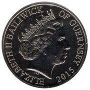 5 pounds - Elizabeth II Magna Carta obverse image