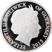 5 pounds - Elizabeth II Magna Carta; Silver Proof obverse image