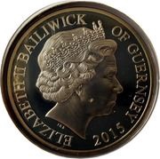 5 pounds - Elizabeth II Winston Churchill in hat obverse image