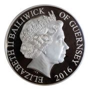 5 Pounds - Elizabeth II Duke of Edinburgh; Silver Proof obverse image