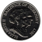 5 Pounds - Elizabeth II Platinum Wedding obverse image
