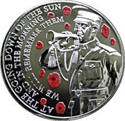 5 Pounds - Elizabeth II At the Going Down of the Sun, United Kingdom, 2018 reverse image