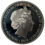 5 Pounds - Queen Elizabeth II Duke of Wellington obverse image