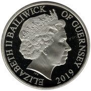 5 Pounds - Elizabeth II 75th anniversary of D-day; Selective Gold Plating obverse image