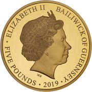 5 Pounds - Elizabeth II The 80th Anniversary of the King's Speech; Gold Proof obverse image
