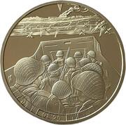 5 Pounds - Elizabeth II D-Day Landing 06.30, United Kingdom, 2019 reverse image