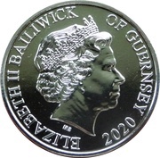 5 Pounds Elizabeth II 75th Anniversary-V.E. Day obverse image