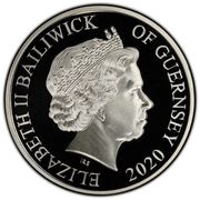 5 Pounds - Elizabeth II Florence Nightingale; Silver Proof obverse image