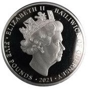 5 Pounds - Elizabeth II 95th Birthday obverse image