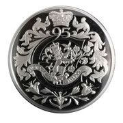 5 Pounds - Elizabeth II 95th Birthday, United Kingdom, 2021 reverse image