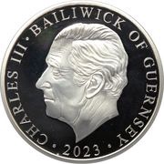 5 Pounds - Charles III Dambusters; Silver Proof obverse image