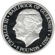 5 Pounds - Charles III Life and Legacy of Queen Elizabeth II; Silver Proof obverse image