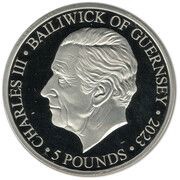 5 Pounds - Charles III Life and Legacy of Queen Elizabeth II obverse image