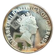 10 Pounds - Elizabeth II Golden Wedding - Silver obverse image