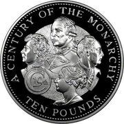10 Pounds - Elizabeth II 19th Century Monarchs, United Kingdom, 2001 reverse image