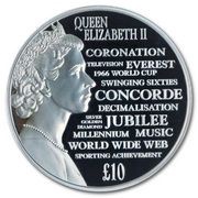10 Pounds - Elizabeth II Reflections of a Reign, United Kingdom, 2015 reverse image