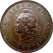 1 Centavo reverse image