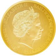 10 Pounds - Elizabeth II D-Day Landing 06.30; Gold Proof obverse image