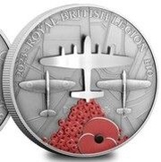 10 Pounds - Charles III Royal British Legion, United Kingdom, 2023 reverse image