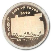 25 Pounds - Elizabeth II City of Truro, United Kingdom, 2004 reverse image