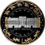 50 Pounds - Elizabeth II Golden Jubilee, United Kingdom, 2003 reverse image