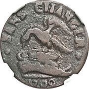 ½ Penny - James Stanley obverse image