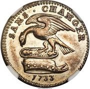 ½ Penny - James Stanley obverse image