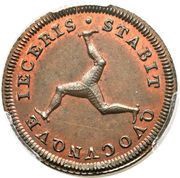 ½ Penny - George III, United Kingdom, 1786 reverse image